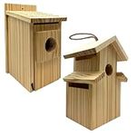 2-Pack Assorted Bird House - Outdoo