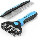 Pet Grooming Brush and Metal Comb C