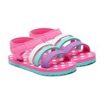ONYC Premium Butterscotch Kids Sandals for Girls, Pink Slippers (6-7 Years)