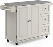 Homestyles Kitchen Cart with Stainl