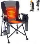 Heated Folding Camping Chair, Porta