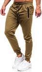 BUXKR Mens Casual Joggers Sweatpant