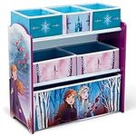 Delta Children Disney Frozen II 6 Bin Design and Store Toy Organizer