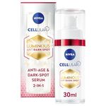 NIVEA Luminous 630 Anti-Age & Dark-Spot Serum (30ml), Facial Serum Reduces 10 Years of Accumulated Age Spots, Face Serum for Even, Strengthened, Younger-Looking Skin