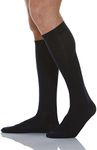 RelaxSan 920-new (Blue, Sz.5) Unisex cotton support socks 22-27 mmHg graduated compression