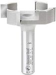 Amana Tool 45527 Carbide Tipped 2 Dia x 1/2 CH x 1/2 Shk x 2-1/2 Long Spoilboard Surfacing & Flattening 4-Flute Router Bit