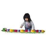 Eduk8 Children's Plush Alphabet Caterpillar - Casey Helps Kids Learn Uppercase and Lowercase Letters Plus Counting | Fun Kids Home Learning Toy