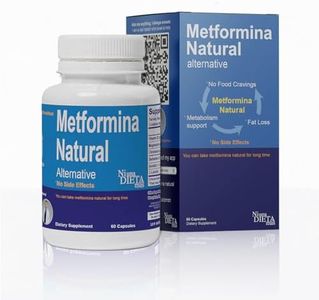 METFORMINA Natural - Weight Loss Aid and Metabolism Support - Dr Salomon (60 Capsules)