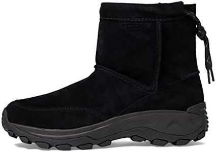 Merrell Men's Winter Pull on Snow Boot, Black, 7.5