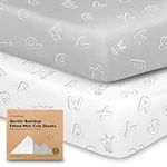 Pack and Play Sheets Fitted, 2-Pack