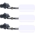 3 Pack Reliable Water Float Ball Valve Shut off 1/2 Inch Automatic Fill Feed Humidifier Water Tank, Water Ball Valve, Pond Float Replacement Valve