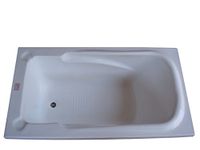 MADONNA Bonn Acrylic 4.5 feet Rectangular Bathtub - White