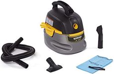 WORKSHOP Wet/Dry Vacs Vacuum WS0255VA Compact, Portable Wet/Dry Vacuum Cleaner, 2.5-Gallon Small Shop Vacuum Cleaner, 1.75 Peak HP Portable Vacuum