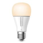 Kasa Smart Bulb by TP-Link, WiFi Smart Switch, E27, 10W, No Hub Required, Works with Amazon Alexa (Echo and Echo Dot) and Google Home, Dimmable Soft Warm White (KL110) [Energy Class F]