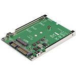 StarTech.com M.2 SATA SSD to 2.5" SATA Adapter, Not Compatible with NVMe, Open-Frame Bracket, 7mm High, M2 Hard Drive Adapter