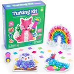 Educational Insights Tufting Craft Kit - Arts and Crafts for Kids, Toddler Art Supplies, Toddler DIY Sensory Activity, Gift for Girls and Boys Ages 5+, Stocking Stuffers for Kids