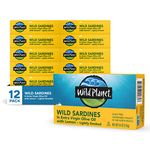 Wild Planet Sardines in Extra Virgin Olive Oil with Lemon, 125 Gram