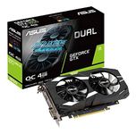 ASUS GeForce GTX 1650 Overclocked 4GB Dual-Fan Edition VR Ready HDMI DP 1.4 DVI gddr6 pci_e_x16 Graphics Card (Dual-GTX1650-O4G)