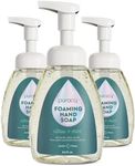 Puracy Foaming Hand Soap - Plant-Powered Natural Hand Soap As Seen on TikTok, Non-Toxic, Sulfate-Free Liquid Soap, Moisturizing Foam Handwash Liquid (Citrus Mint, 8.5 fl oz, 3-Pack)