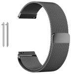 FOLX FMC76 22MM Quick Release Watch Straps Compatible With Noise Caliber / ColorFit Ultra / Ultra 2 / Pro 3 Assist / Buzz / Core / Nav / Nav+, GTR (47mm) / GTR 2E, One Plus (46mm), Samsung Galaxy Watch 3 45mm / Galaxy 46mm / Gear S3 Frontier, Realme S / S Pro / 2 / 2 Pro / 3 / 3 Pro, Huawei Watch GT 3/GT 2 46mm, Honor Magic Watch 2 (46mm) With Lugs/ Pins【 👉 Only Watch Bands ⌚ Watch NOT Included 】 (BLACK, 22MM)