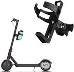 GYL Bike Water Bottle Holder 360 Degrees Rotation Black Cup Holder Drinking Bottle Holder Fit Bike Electric Scooter Mountain Bike Pramss Wheelchairs