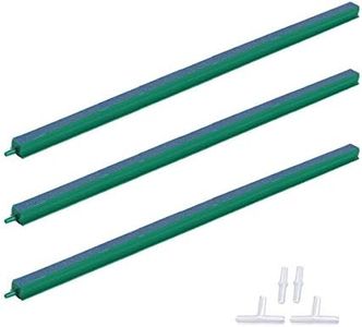 ALEGI Fish Tank Air Bubble 3-Piece Air Stone Bars for Aquarium,Air Stone Bar Hydroponics with Connectors,16 inch