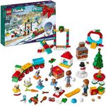 LEGO® Friends Advent Calendar 2023 41758 Building Toy Set; 24 Days of Fun Toys and Surprises Including 2 Mini-Dolls and 8 Pet Figures; for Ages 6+