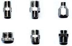 ABESTAIR 6 pcs Airbrush Hose Adaptor Set