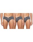 Jockey Men's Cotton Briefs (Pack of 3) (8035_Pack of 3_Mountain Biking Brown_M)