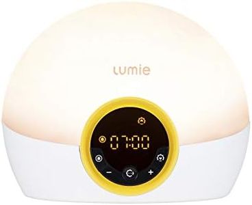 Lumie Bodyclock Rise 100 Weckwecker mit Sonnenaufgang und Sonnenuntergang, Weiß