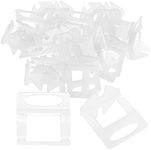 800 Pcs 1.5mm Tile Leveling System Clips, 1/16 Inch Tile Leveler Spacers for Professional Ceramic Tile and Stone Installation