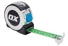 OX Tools P020908 Pro 8m Tape Measure, Blue