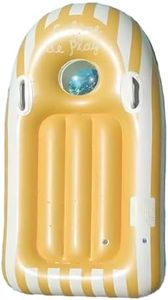 Aebtoe Inflatable Body Board | Portable Kids Surfboard with Handles | Swimming Training Equipment for Summer Outdoor Play Water Sport Party Dive Skate Snorkel Rescue