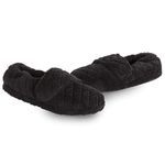 Acorn Women's Acorn Women's Spa Wrap slippers, Black, 6 7 UK