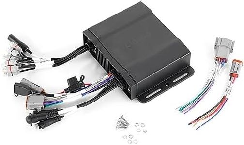 Clarion CMM-30BB Hideaway Marine Source Unit for use with NMEA 2000® MFD or CMR Remote, 8-Channel RCA Output