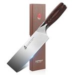 TUO Nakiri Knife 6.5 inch - Vegetable Cleaver Knife Asian Usuba Knife Asian Chef Knife