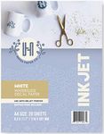 White Waterslide Decal Paper for In