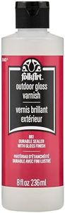 FolkArt Outdoor Sealer (8-Ounce),Gloss Finish (Packaging May Vary)