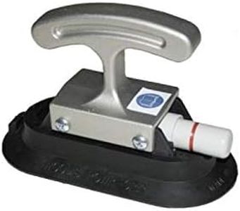 Wood's Powr-Grip 3" x 6" RF36HG Vacuum Suction Cup w/ Aluminum Handi-Grip Handle 40 lbs. Capacity