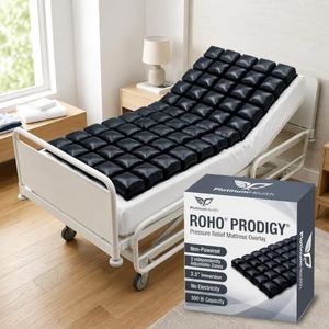 Roho Prodigy Premium Mattress Overlay, Voted #1 Non-Powered Overlay. Exclusive Dry-Flotation Technology. Exceeds Alternating Pressure Overlay Performance. No Heat, Noise, or Costly Moving Parts!