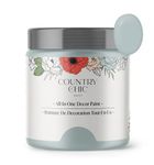 Country Chic Paint - Chalk Style All-in-One Paint for Furniture, Home Decor, Cabinets, Crafts, Eco-Friendly, Matte Paint - Dune Grass [Dusty Green] Pint 16oz/475ml