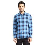 Levi's Men's Checks Slim Fit Shirt (32907-0339_Navy Blazer S)