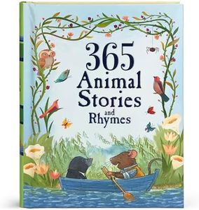 365 Animal Stories and Rhymes: Short Nursery Rhymes, Fairy Tales and Bedtime Collections for Children (Children's Padded Storybook Treasury)