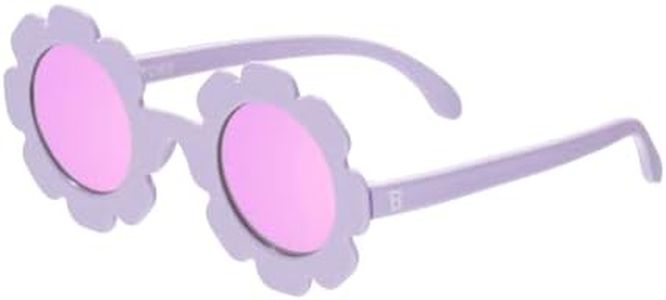 Babiators Polarized Flower: Irresistible Iris | Lavender Mirrored Lens | Ages 3-5