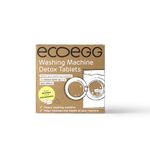 Ecoegg Washing Machine & Dishwasher Cleaner | Detox Tablets - 6 Month Supply | Deep Clean, Odour Removal | Fits All Machines | Cost-Effective | De-Scales