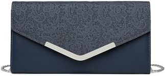 Miss Lulu Women's Clutches, Lace En