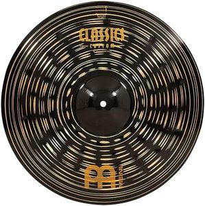 Meinl Cymbals Classics Custom Heavy Dark 18" Crash Cymbal for Drum Set — Made in Germany — B12 Bronze, 2-Year Warranty (CC18HDAC)