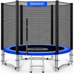 MONZANA® 8ft Trampoline Set with Sa