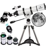 Gskyer Telescope 600x90mm AZ Astronomical Refractor Telescope for Kids, Adults Astronomy, German Technology Scope