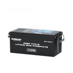 Renogy 12V 24V 48V 300Ah LiFePO4 Core Series Deep Cycle Lithium Iron Phosphate Battery, 5000+ Cycles, Built-in 200A BMS, Perfect for RV, Marine, Camping, Trolling Motors